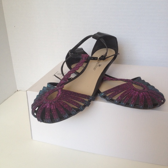 Montego Bay Club Shoes - Montego Bay Club Reflecting Purple Flats